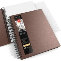 Arteza Watercolor Paper Pad, Spiral-Bound Hardcover, Brown, 9"x12" - 2 Pack -Paper Supplies Store GUEST 01892faa 12fa 4dfe bdd8 6f4c3f00bf90
