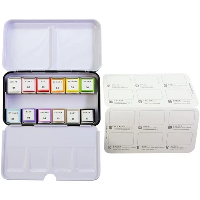 Prima Watercolor Confections Watercolor Pans 12/Pkg-The Classics 5 Prima Watercolor Confections Watercolor Pans 12/Pkg-The Classics - Image 3