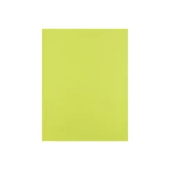 JAM Paper Printable Business Cards 3 1/2 X 2 Ultra Lime Green 100/Pack (22128340)