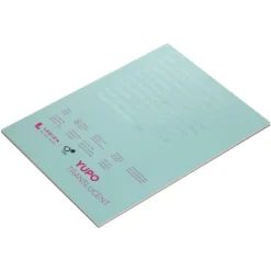 Yupo Paper 9"X12" 15 Sheets/Pkg-Translucent 104lb