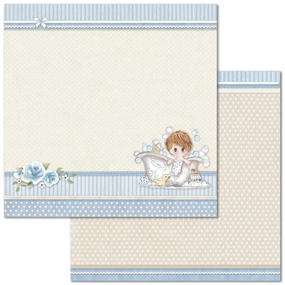 Stamperia Double-Sided Paper Pad 12"X12" 10/Pkg-Little Boy, 10 Designs/1 Each 4 Stamperia Double-Sided Paper Pad 12"X12" 10/Pkg-Little Boy, 10 Designs/1 Each - Image 2