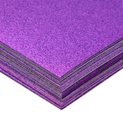 Bright Creations 30 Sheets Double-Sided Purple Glitter Cardstock Paper For DIY Crafts, Card Making, Invitations, 300GSM, 8.5 X 11 In 6 Bright Creations 30 Sheets Double-Sided Purple Glitter Cardstock Paper For DIY Crafts, Card Making, Invitations, 300GSM, 8.5 X 11 In - Image 4