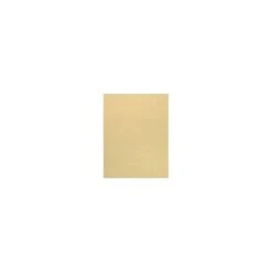 LUX 105 Lb. Cardstock Paper 8.5" X 11" Blonde Metallic 50 Sheets/Pack (81211-C-M07-50)