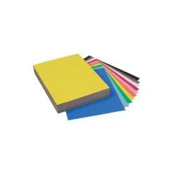 Pacon Construction Paper 220-Sheet Acid-Free 9"Wx12"L Assorted 103645