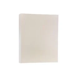 JAM Paper Metallic 110lb Colored Cardstock 8.5 X 11 Opal Ivory Stardream 173SD8511OP285