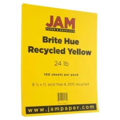 JAM Paper Brite Hue 24lb Paper 8.5" X 11" 100pk 23 JAM Paper Brite Hue 24lb Paper 8.5" X 11" 100pk -Paper Supplies Store GUEST 1a07ba61 0702 47b7 9d95 aaf58b708878