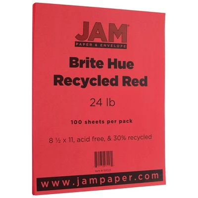 JAM Paper Brite Hue 24lb Paper 8.5" X 11" 100pk 8 JAM Paper Brite Hue 24lb Paper 8.5" X 11" 100pk - Image 6