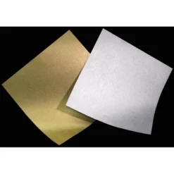 Black Ink Origami Paper Pack Single-Sided 6"X6"-Metallic Mulberry 24 Sheets