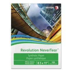 Xerox™ Xerox Revolution NeverTear 98 Bright 8 Mil 8.5" X 11" White 500 Sheets/Carton 3R20176