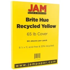 JAM Paper Brite Hue 65lb Cardstock Paper 8.5" X 11" 50pk 19 JAM Paper Brite Hue 65lb Cardstock Paper 8.5" X 11" 50pk -Paper Supplies Store GUEST 33cf47bf 2d92 4860 966a 15e8605f2986