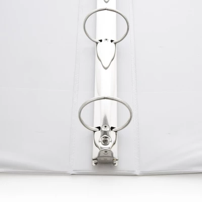 BAZIC Products® 3-Ring View Binder With 2 Pockets, 1.5", White, Pack Of 6 4 BAZIC Products® 3-Ring View Binder With 2 Pockets, 1.5", White, Pack Of 6 - Image 2