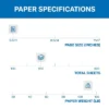 Hammermill Premium 110 Lb. Cardstock Paper 8.5" X 11" White 200 Sheets/Ream (168380R) 2 Hammermill Premium 110 Lb. Cardstock Paper 8.5" X 11" White 200 Sheets/Ream (168380R) -Paper Supplies Store GUEST 3af6e4a8 c2f1 42fe aab5 62d2f1ba1fac