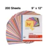 Staples Construction Paper 9" X 12" Assorted Colors 200 Sh./PK (MMK01200S) 23104 -Paper Supplies Store GUEST 3f1bf345 125b 478d a738 8975589c40ac