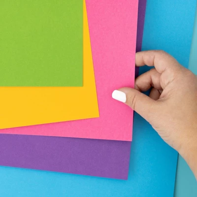 Colorbok 78lb Smooth Cardstock 12"X12" 30/Pkg-Bright, 5 Colors/6 Each 7 Colorbok 78lb Smooth Cardstock 12"X12" 30/Pkg-Bright, 5 Colors/6 Each - Image 5