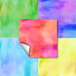 Craftopia Assorted Watercolor Vinyl Squares Adhesive Sheets, 5 Pack, Assorted Colors -Paper Supplies Store GUEST 40b37d3d fd4b 4904 bb78 52e62c94dc8b