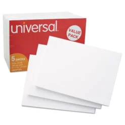 UNIVERSAL Unruled Index Cards 4 X 6 White 500/Pack 47225 -Paper Supplies Store GUEST 4267a7b1 b407 4ebf bf19 febaa690eba0