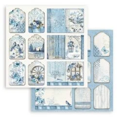 Stamperia Double-Sided Paper Pad 12"X12" 10/Pkg-Blue Land, 10 Designs/1 Each -Paper Supplies Store GUEST 4a183d4b 38d4 4085 a79d 3e941bb835c7