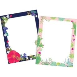 Barker Creek 100ct Computer Paper Set - Petals & Prickles