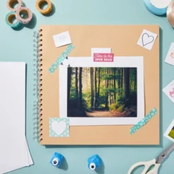 96-Pack Metallic Shimmer Paper Sheet For Crafting, 8.5" X 11" White