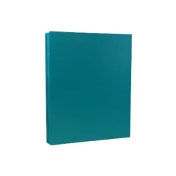 JAM Paper 80 Lb. Cardstock Paper 8.5" X 11" Teal 250 Sheets/Ream (1524384B)