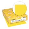 Astrobrights Card Stock, 8-1/2 X 11 Inches, Solar Yellow, Pack Of 250