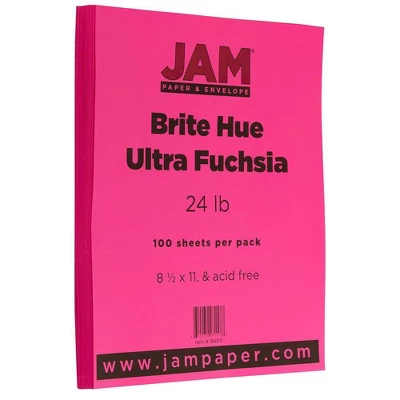 JAM Paper Brite Hue 24lb Paper 8.5" X 11" 100pk 9 JAM Paper Brite Hue 24lb Paper 8.5" X 11" 100pk - Image 7