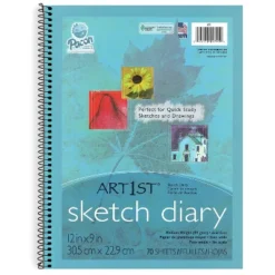 Pacon Art1st Design/Craft Paper 9" X 12" White 70/Sheets 3/Bundle (PAC4791) PAC4791-3