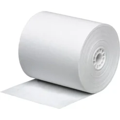 Business Source Paper Rolls Single Ply 2-1/4"x150' Bond 3/PK WE 31820