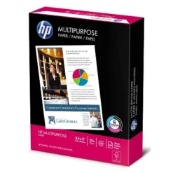 Hp Multipurpose Paper 96 Bright 20 Lb Letter White 2500 Sheets/Carton 115100