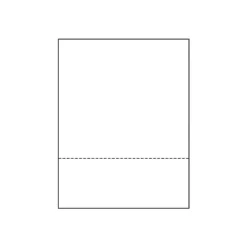 Printworks Professional Printworks Professional 8 1/2" X 11" 20 Lbs. Perforated 3 1/4" Paper