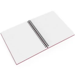Arteza Watercolor Paper Pad, Spiral-Bound Hardcover, Pink, Cold-Pressed Paper, 9"x12" - 32 Sheets