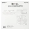 Colorbok 78lb Smooth Cardstock 12"X12" 30/Pkg-Neutral, 5 Colors/6 Each 2 Colorbok 78lb Smooth Cardstock 12"X12" 30/Pkg-Neutral, 5 Colors/6 Each -Paper Supplies Store GUEST 7bf89904 ea7c 469d b075 20721d9c38a0