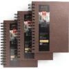 Arteza Watercolor Paper Pad, Spiral-Bound Hardcover, Brown, 5.5"x8.5" - 3 Pack -Paper Supplies Store GUEST 7f6bc29f 55b4 4f33 a0e4 df01ee13f974
