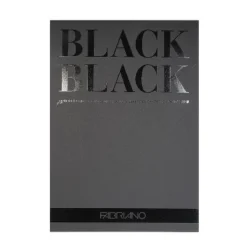 Fabriano Black Black Pads 11.75" X 16.5" Black 20 Pages (71-16100392) 76890