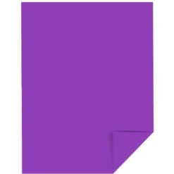 Astrobrights Card Stock, 8-1/2 X 11 Inches, Gravity Grape, Pack Of 250