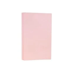 JAM Paper 80 Lb. Cardstock Paper 8.5" X 14" Baby Pink 50 Sheets/Pack (76329459)