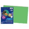 Pacon SunWorks 12" X 18" Construction Paper Bright Green 50 Sheets/Pack 5 Packs (PAC9607-5)