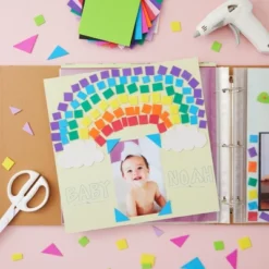 Bright Creations 96 Pack Multicolored 2mm EVA Foam Sheets For Cosplay, Costumes, Arts And Crafts Projects, 4 X 6 In