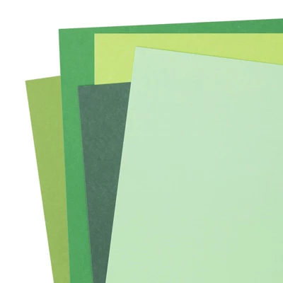 Colorbok 78lb Smooth Cardstock 12"X12" 30/Pkg-Green Promenade, 5 Colors/6 Each 5 Colorbok 78lb Smooth Cardstock 12"X12" 30/Pkg-Green Promenade, 5 Colors/6 Each - Image 3