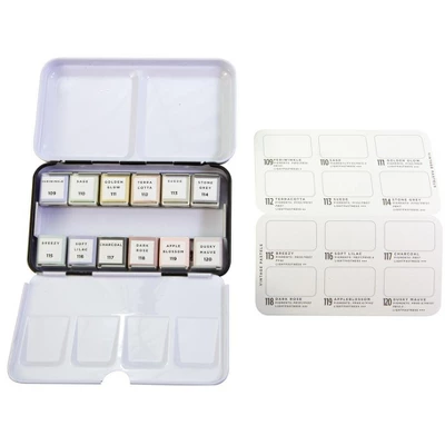 Prima Watercolor Confections Watercolor Pans 12/Pkg-Vintage Pastel 5 Prima Watercolor Confections Watercolor Pans 12/Pkg-Vintage Pastel - Image 3