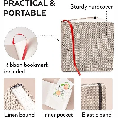 Arteza Watercolor Paper Pad, Beige Hardcover, 5.5"x5.5", 88 Pages - 3 Pack 4 Arteza Watercolor Paper Pad, Beige Hardcover, 5.5"x5.5", 88 Pages - 3 Pack - Image 2