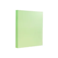 JAM Paper Extra Heavyweight 130 Lb. Cardstock Paper 8.5" X 11" Mint Green 25 Sheets/Pack (296031635)