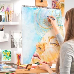 Arteza Spiral Paper Pad For Drawing Or Sketching, 18x24" , 30 Sheets -Paper Supplies Store GUEST 9a4c0f67 ab71 437a b3e9 679143e27040