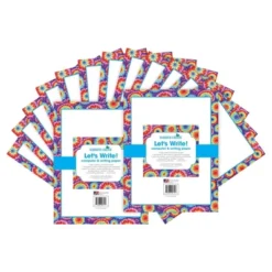 Barker Creek 2pk Printer Paper 100ct - Tie-Dye Border