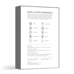 Southworth 100% Cotton Business Paper White 20 Lbs. Wove 8-1/2 X 11 500/Box 13C