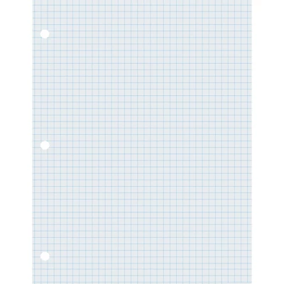 Pacon Graphing Paper, White, 2-sided, 1/4" Quadrille Ruled 8-1/2" X 11", 500 Sheets Per Pack, 2 Packs 3 Pacon Graphing Paper, White, 2-sided, 1/4" Quadrille Ruled 8-1/2" X 11", 500 Sheets Per Pack, 2 Packs
