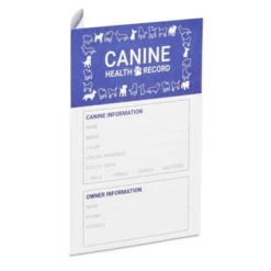 Juvale 24 Pack Puppy Vaccination Record Card, Dog Vaccine And Canine Health Booklets, 5 X 3.5 In -Paper Supplies Store GUEST aacb6bbc 7d68 4cc8 b8cc 63022cf55e7b