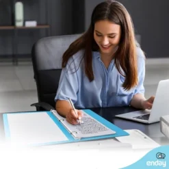 Enday 3-Ring View Binder With 2-Pockets - Multicolor 6 Pack -Paper Supplies Store GUEST ad8aad20 9453 4c74 8046 986454c77e72