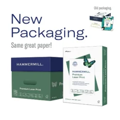 Hammermill Premium Laser Print 8.5" X 14" Multipurpose Paper 24 Lbs. 98 Brightness 500 Sheets/Ream