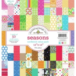 Doodlebug Cardstock Value Pack 12"X12" 50/Pkg 5 Doodlebug Cardstock Value Pack 12"X12" 50/Pkg -Paper Supplies Store GUEST b12cd7fc 9007 4d19 b945 da1505e793d2